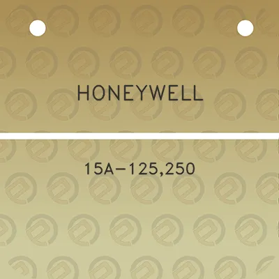 honeywell-15a-125250