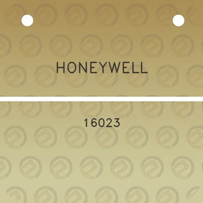 honeywell-16023