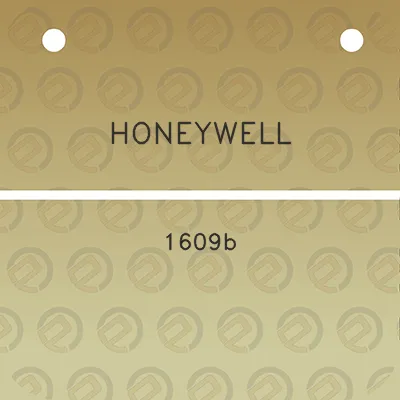 honeywell-1609b