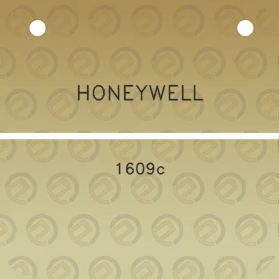 honeywell-1609c