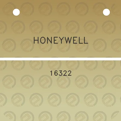 honeywell-16322