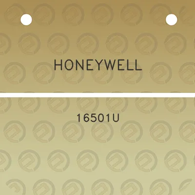 honeywell-16501u