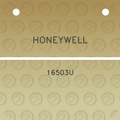 honeywell-16503u