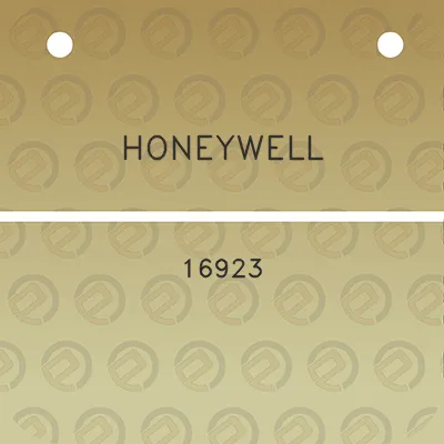 honeywell-16923