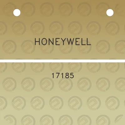 honeywell-17185