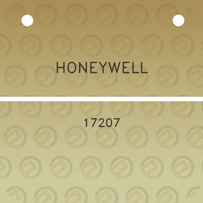 honeywell-17207