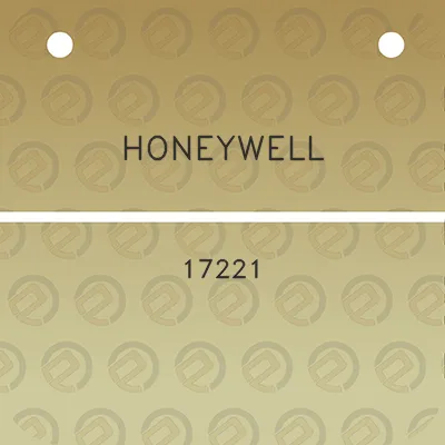 honeywell-17221