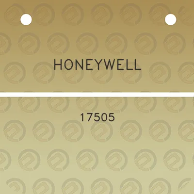 honeywell-17505