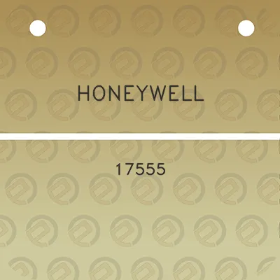 honeywell-17555