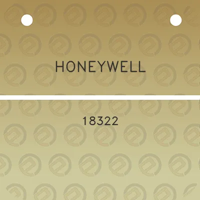 honeywell-18322