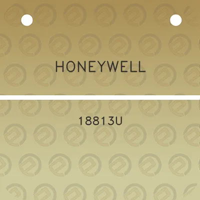 honeywell-18813u