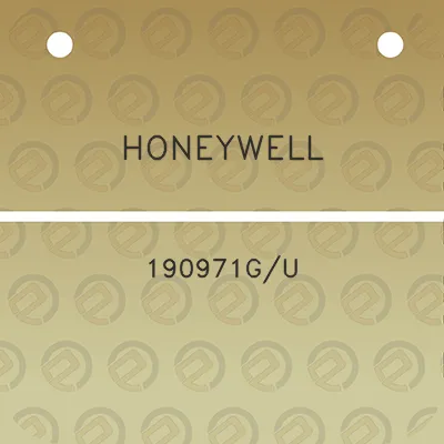 honeywell-190971gu