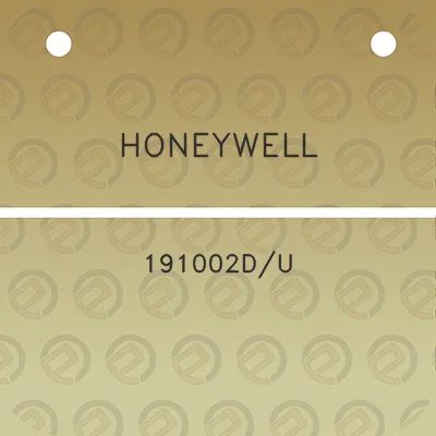 honeywell-191002du