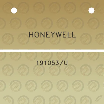 honeywell-191053u