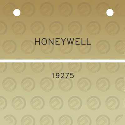 honeywell-19275