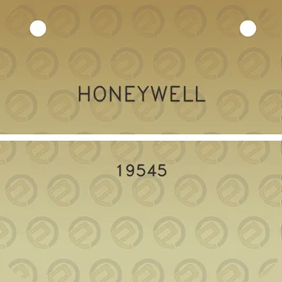 honeywell-19545