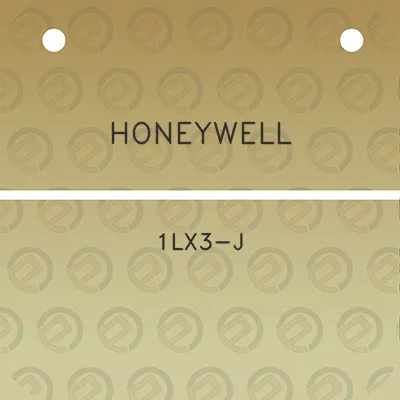 honeywell-1lx3-j