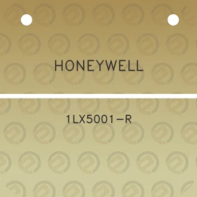 honeywell-1lx5001-r