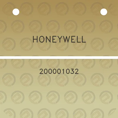 honeywell-200001032