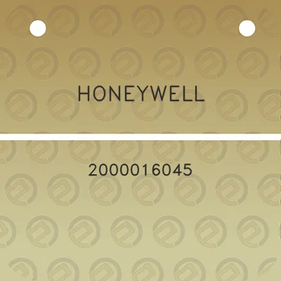 honeywell-2000016045