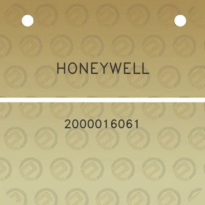 honeywell-2000016061