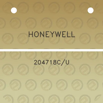 honeywell-204718cu