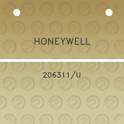 honeywell-206311u