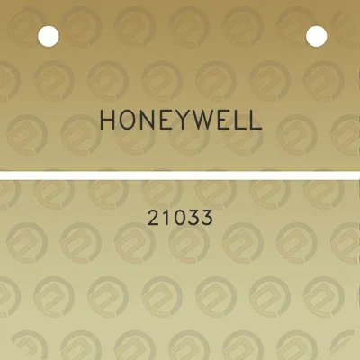 honeywell-21033