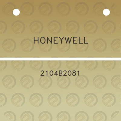 honeywell-2104b2081