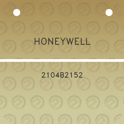 honeywell-2104b2152