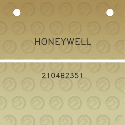 honeywell-2104b2351