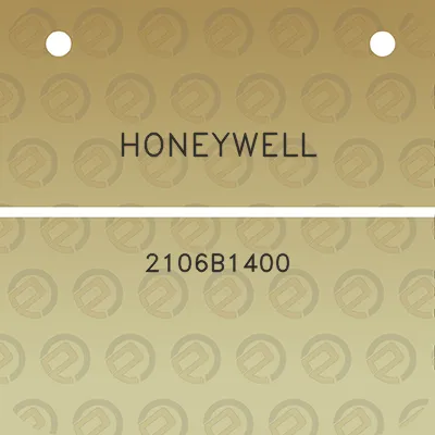 honeywell-2106b1400