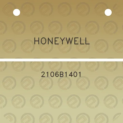 honeywell-2106b1401