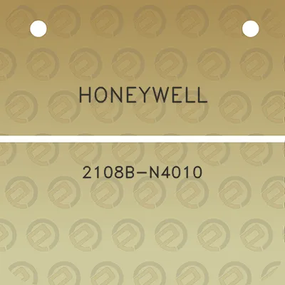 honeywell-2108b-n4010