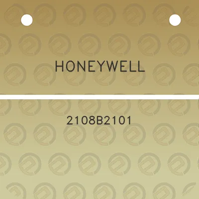 honeywell-2108b2101