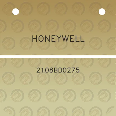 honeywell-2108bd0275