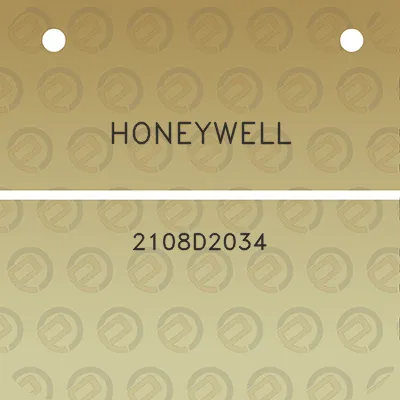 honeywell-2108d2034