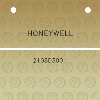 honeywell-2108d3001