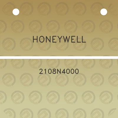 honeywell-2108n4000