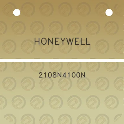 honeywell-2108n4100n