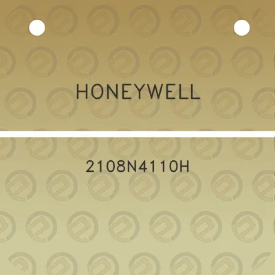 honeywell-2108n4110h