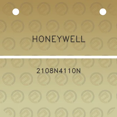 honeywell-2108n4110n