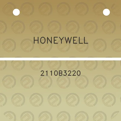 honeywell-2110b3220