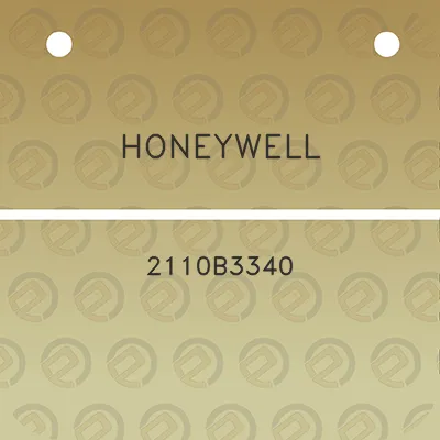 honeywell-2110b3340