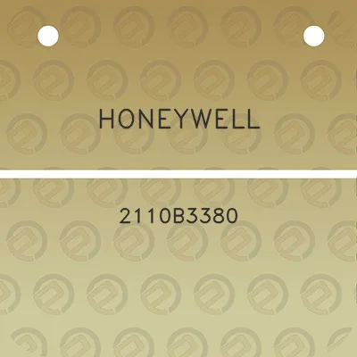 honeywell-2110b3380