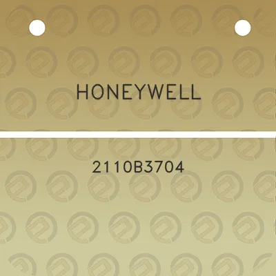 honeywell-2110b3704