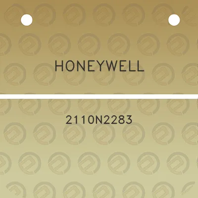 honeywell-2110n2283