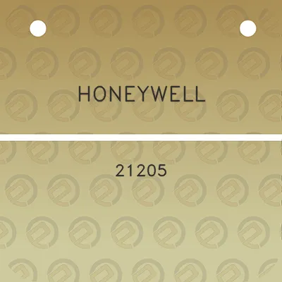 honeywell-21205