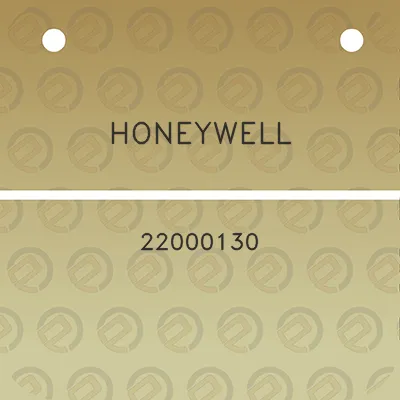 honeywell-22000130