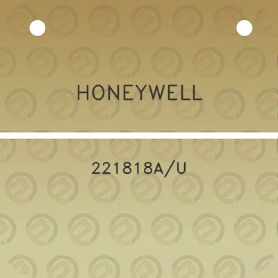 honeywell-221818au